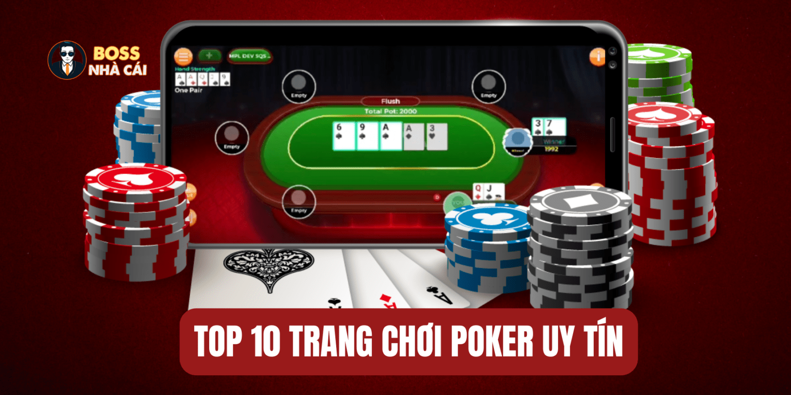 Top 10 trang chơi poker online uy tín
